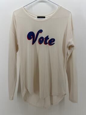 Womens Soft Comfy Vote Sweatshirt - Size Small
